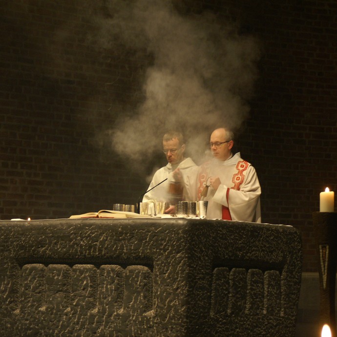 Messe der Abtei Königsmünster in Meschede. © Abtei Königsmünster.