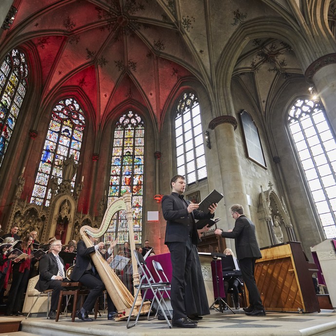 Konzert in der Kirche des ehemaligen Damenstifts Nottuln.