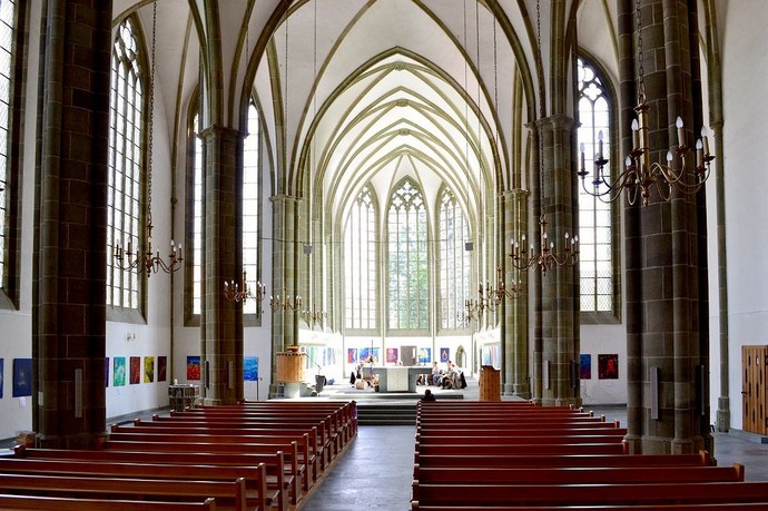 Innenansicht St. Thomä. Foto: Ev.-luth. Kirchengemeinde St. Thomae Soest