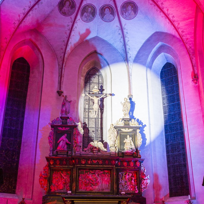 Arnsberg, Ehemaliges Kloster Wedinghausen, Propsteikirche St. Laurentius (vergrößerte Bildansicht wird geöffnet)