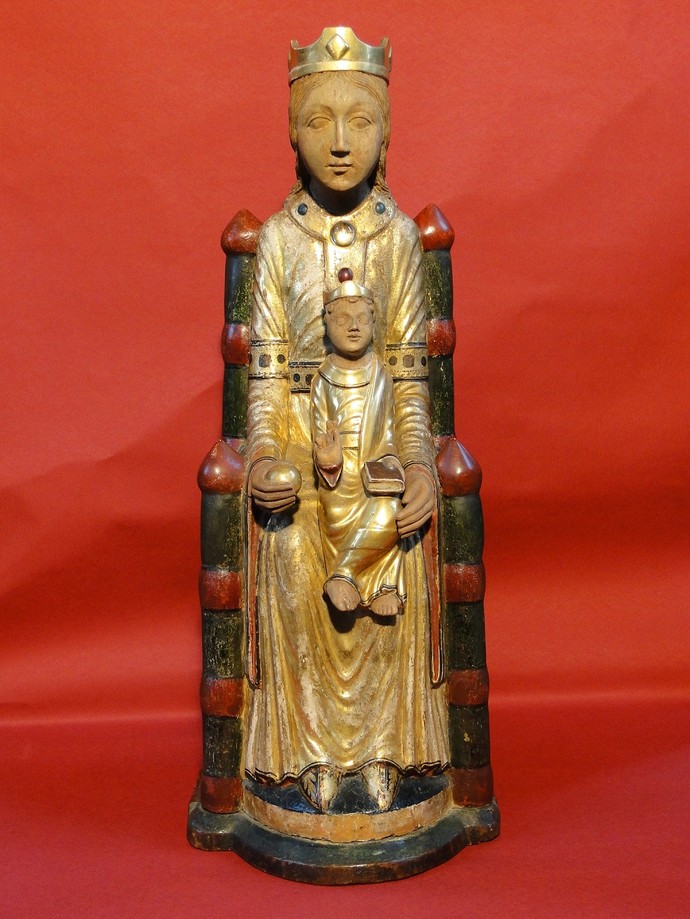 Gnadenbild Marias mit Jesuskind. Foto: Alfred Hilbig.