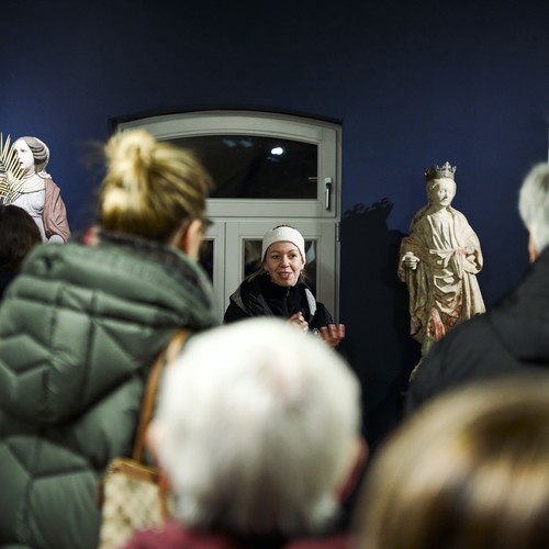 Führung mit Teilnehmerinnen und Teilnehmern