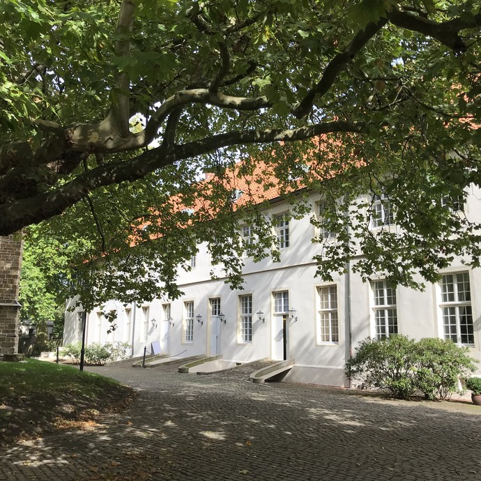 Innenhof Schloss Cappenberg (ehemaliges Kloster Cappenberg) (vergrößerte Bildansicht wird geöffnet)