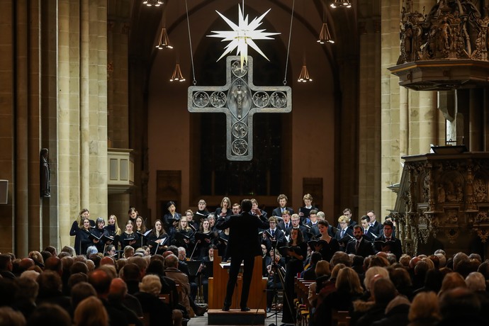 Konzert in der Münsterkirche. Foto: Hochschule für Kirchenmusik / Stephan Schütze.