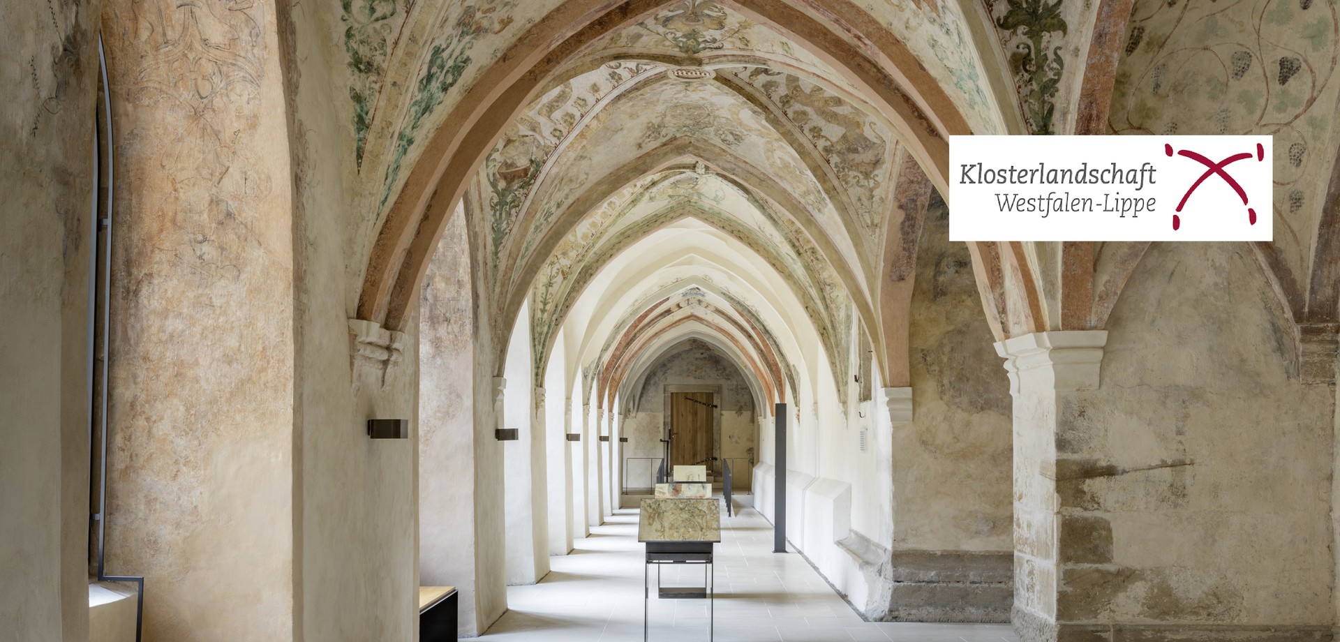Ansicht Kreuzgang im ehemaligen Kloster Dalheim.
