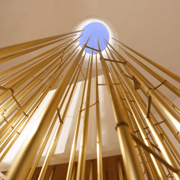 Kunstwerk im Kloster Hardehausen