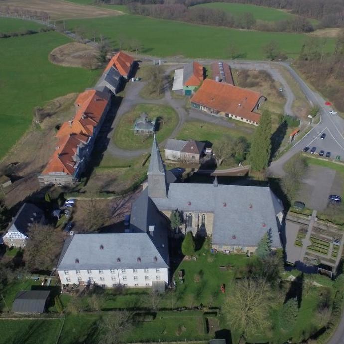 Kloster Oelinghausen aus der Vogelperspektive