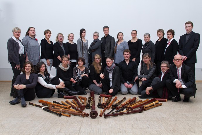 Flötenensemble „Markus-Consort". © Peter Wehowsky.
