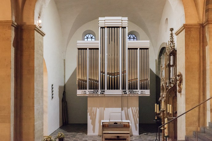 Orgel Stiftskirche St. Bonifatius. Foto: Orgelbauverein Freckenhorst.