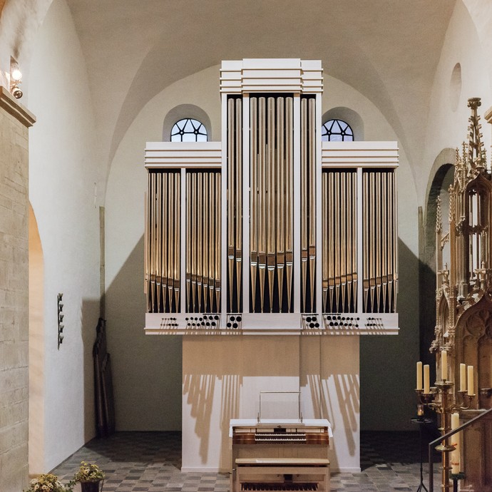 Orgel des ehemaligen freiweltlichen Damenstifts Freckenhorst. © Orgelbauverein Freckenhorst.