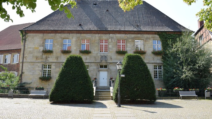 Ehemaliges freiweltliches-adeliges Damenstift Nottuln. © Cristian Wermert, Gemeinde Nottuln. Ehemaliges freiweltliches-adeliges Damenstift Nottuln. © Cristian Wermert, Gemeinde Nottuln.